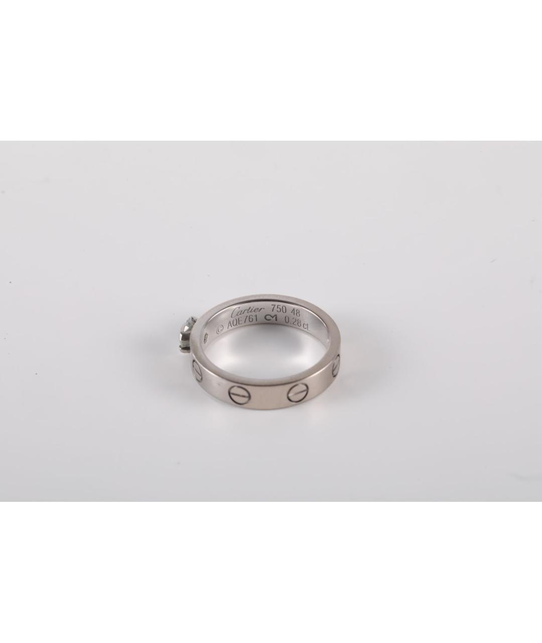 CARTIER Кольцо из белого золота, фото 5