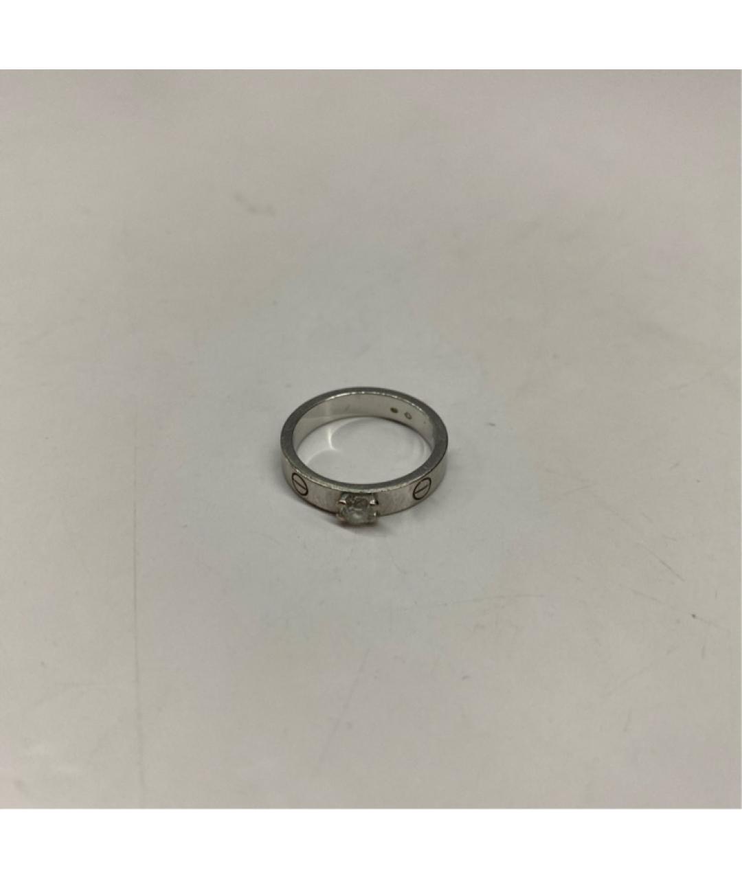 CARTIER Кольцо из белого золота, фото 9