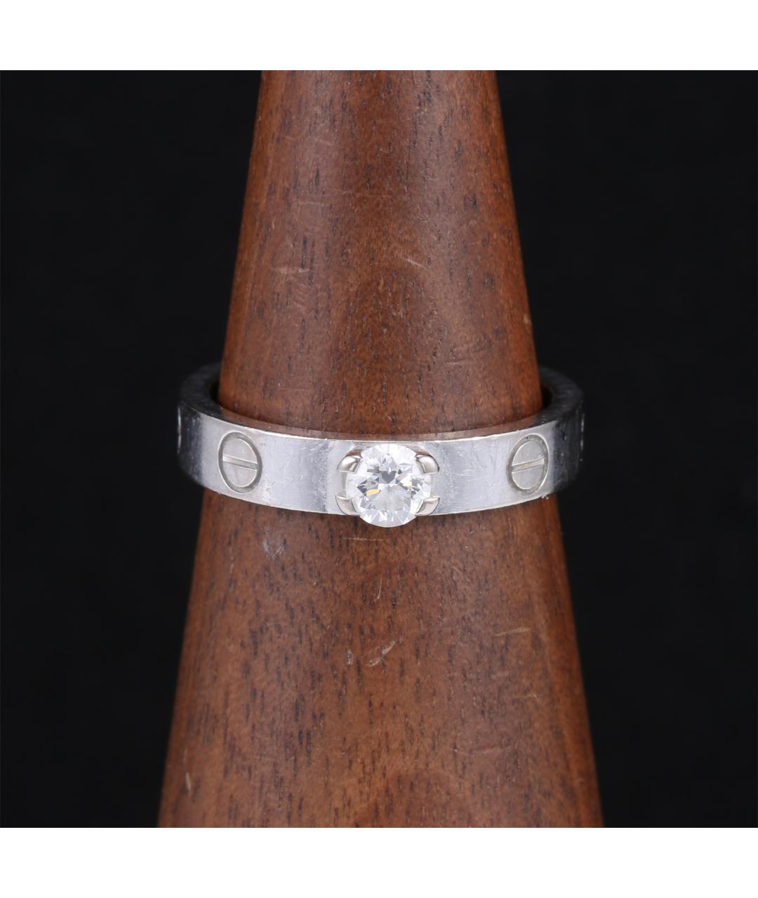 CARTIER Кольцо из белого золота, фото 8