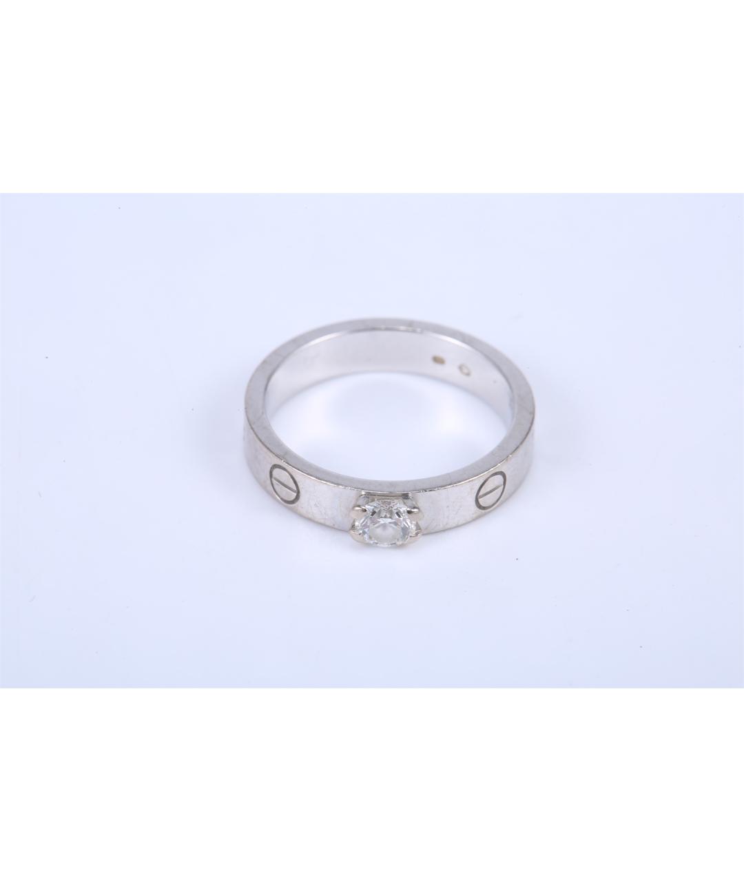 CARTIER Кольцо из белого золота, фото 3
