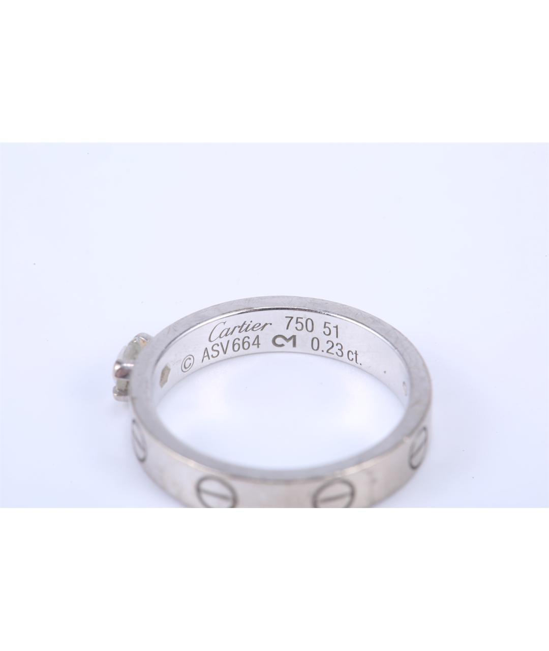 CARTIER Кольцо из белого золота, фото 6