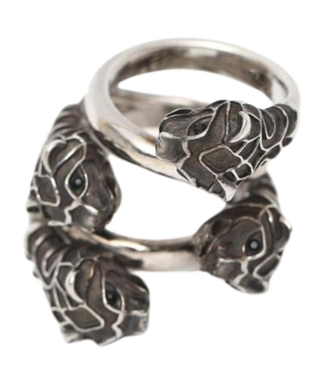 GUCCI Серебряное кольцо, фото 1