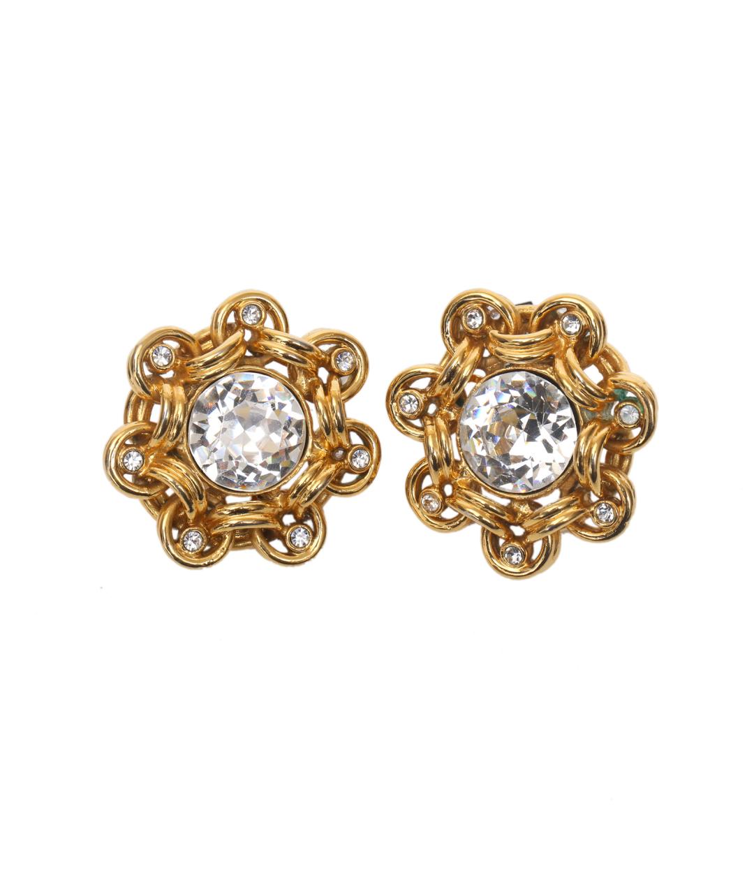 CHANEL Золотые серьги, фото 4