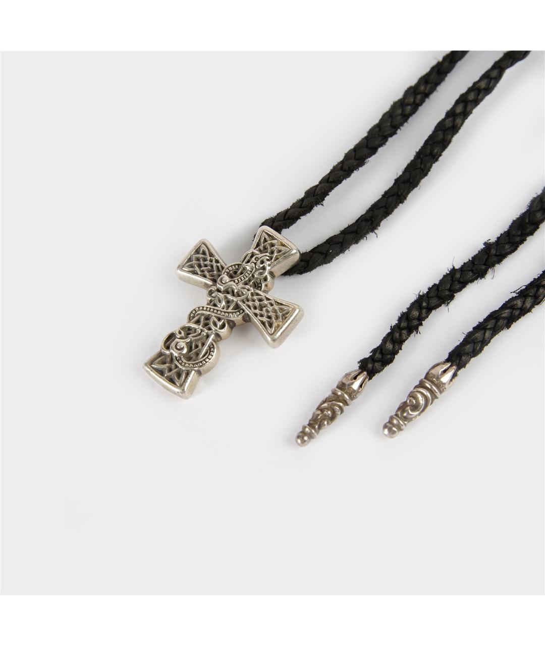 CHROME HEARTS Серебряное серебряное колье, фото 3