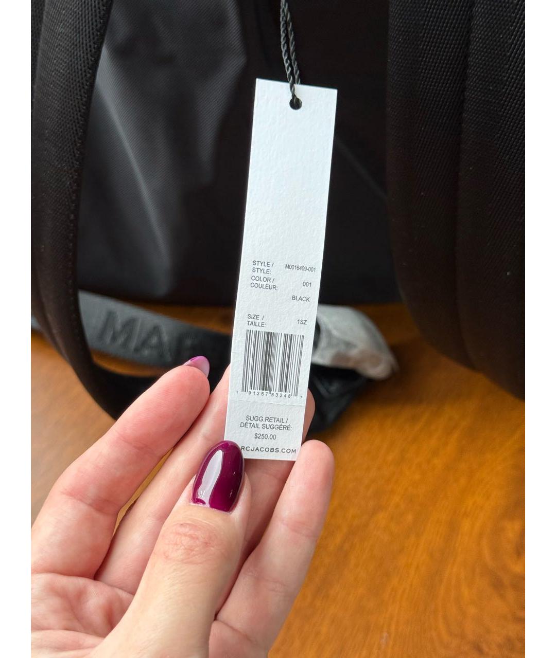 MARC JACOBS Черный рюкзак, фото 6