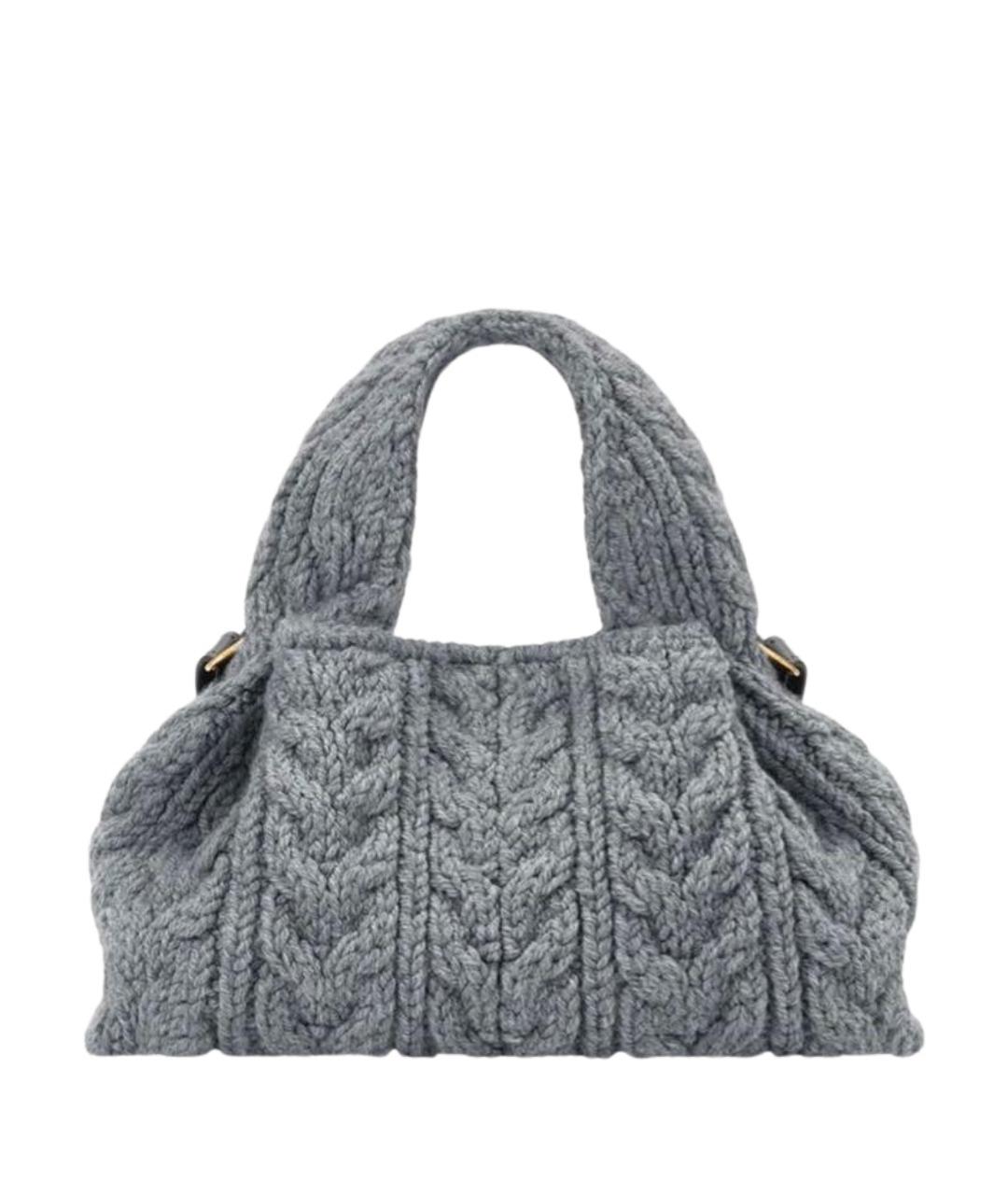 POLENE Серая сумка через плечо, фото 1