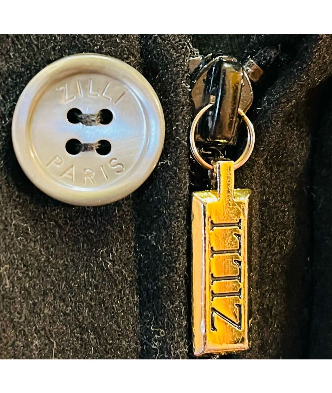 ZILLI Черное шерстяное пальто, фото 4