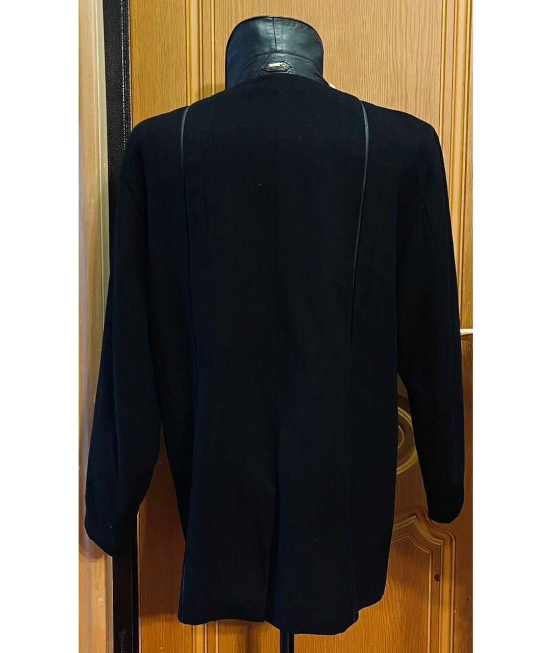 ZILLI Черное шерстяное пальто, фото 2