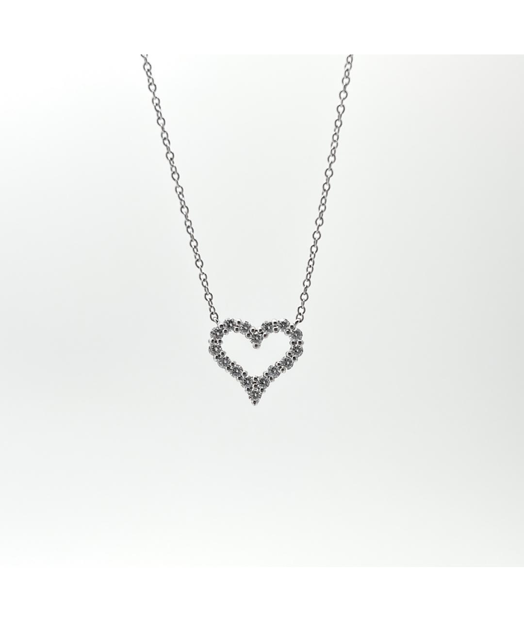 TIFFANY&CO Серебряное платиновое колье, фото 4