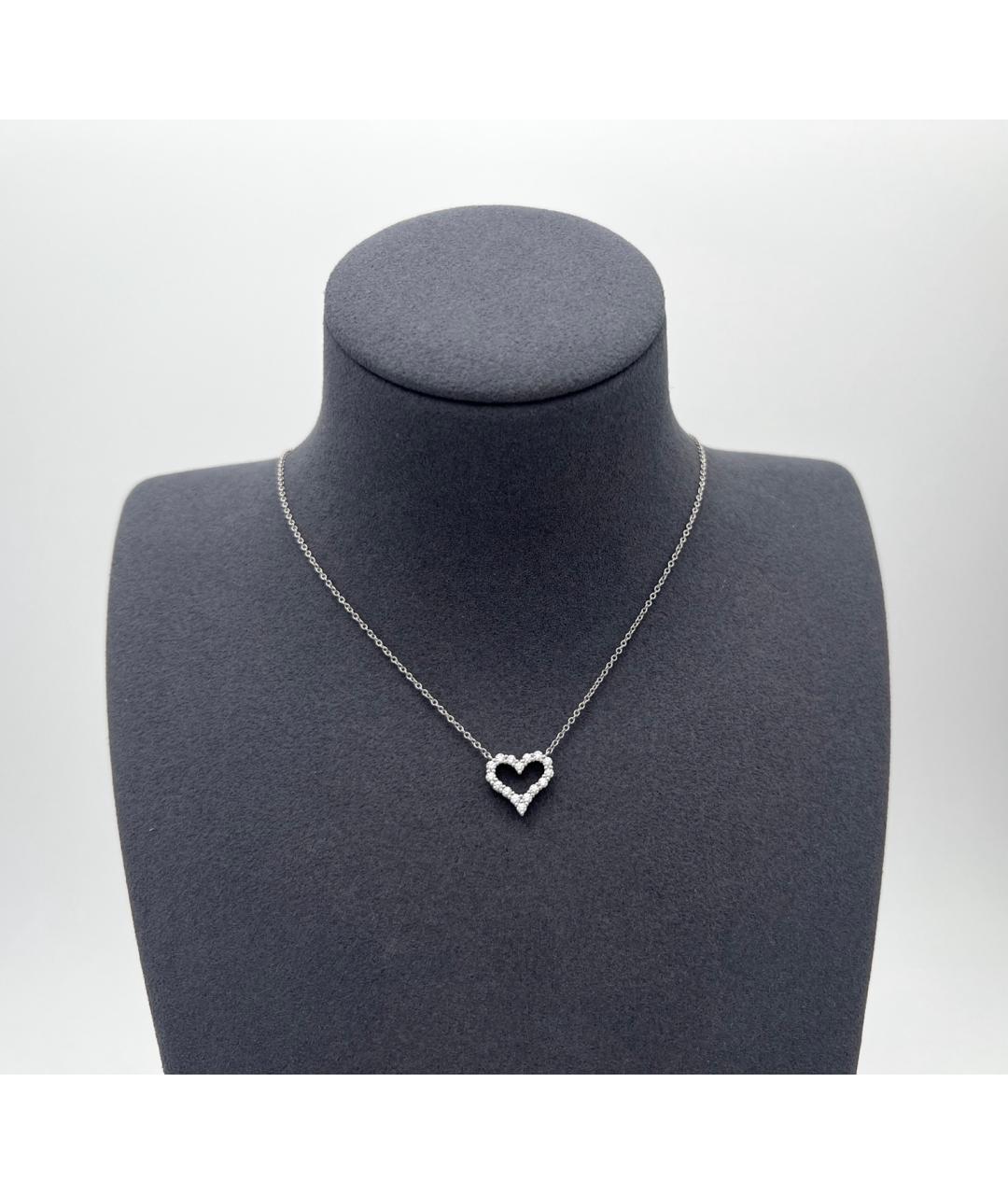 TIFFANY&CO Серебряное платиновое колье, фото 2