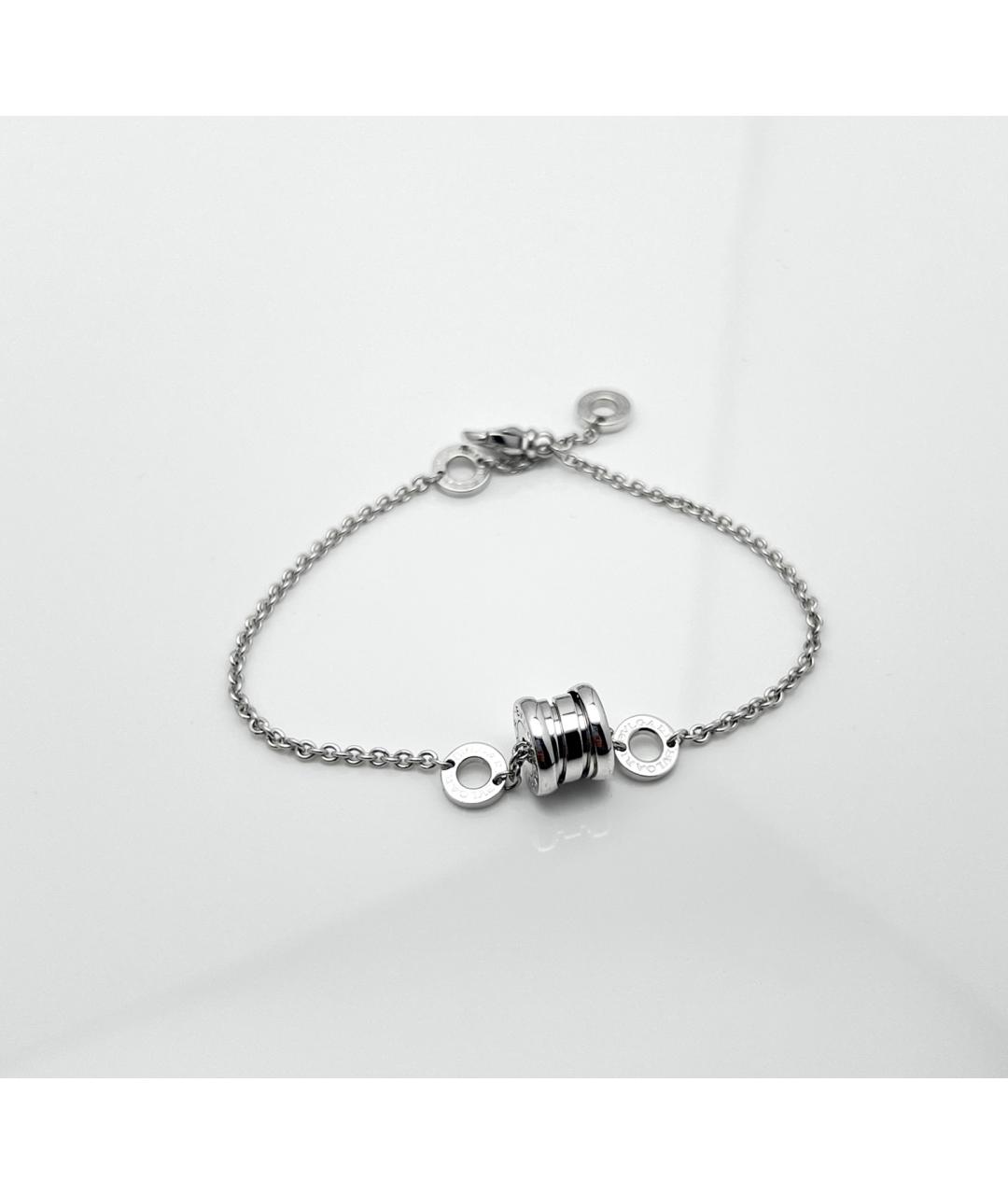 BVLGARI Серебрянный браслет из белого золота, фото 3