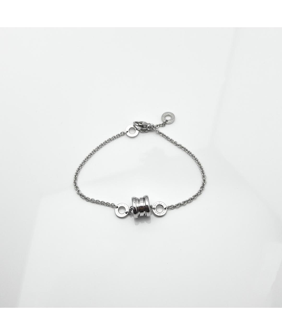 BVLGARI Серебрянный браслет из белого золота, фото 2