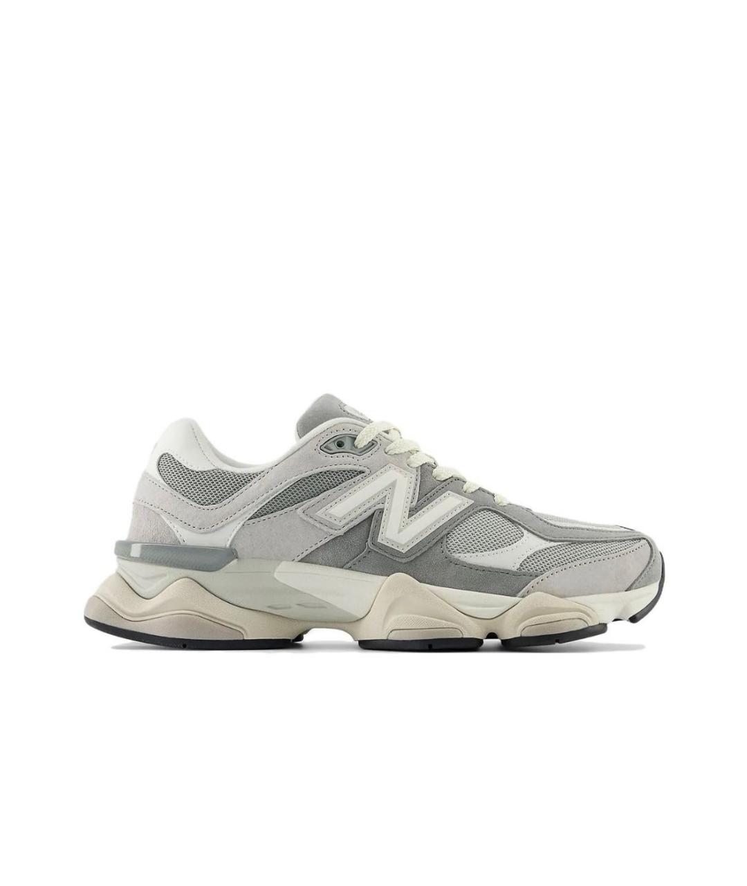 NEW BALANCE Серые замшевые кроссовки, фото 2