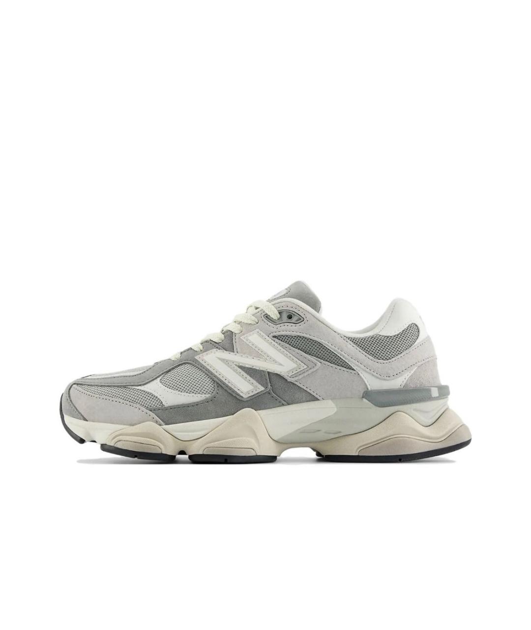 NEW BALANCE Серые замшевые кроссовки, фото 6
