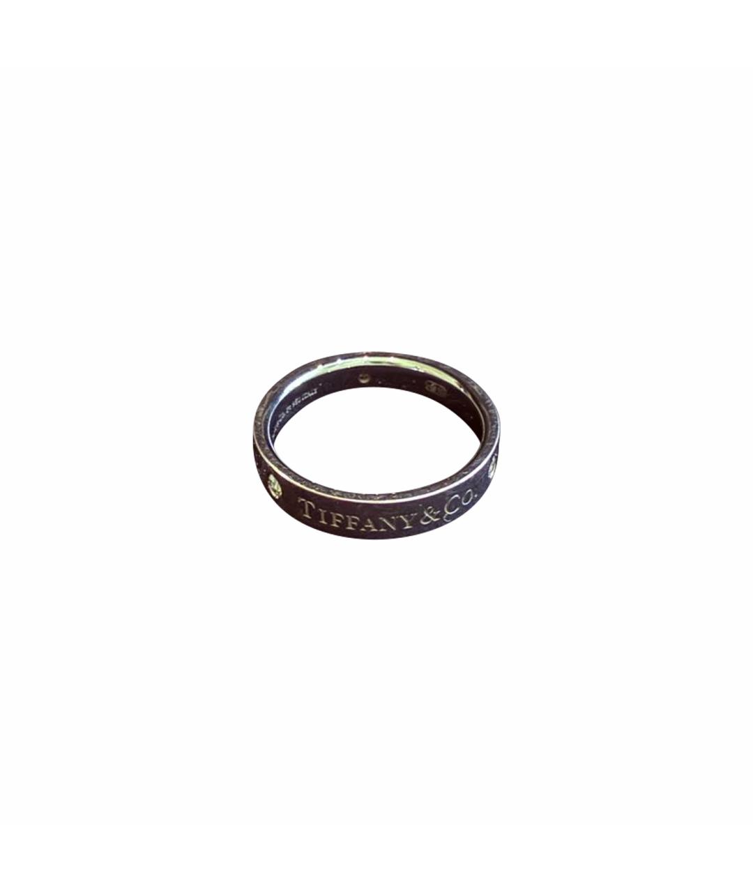 TIFFANY&CO Серебряное платиновое кольцо, фото 1