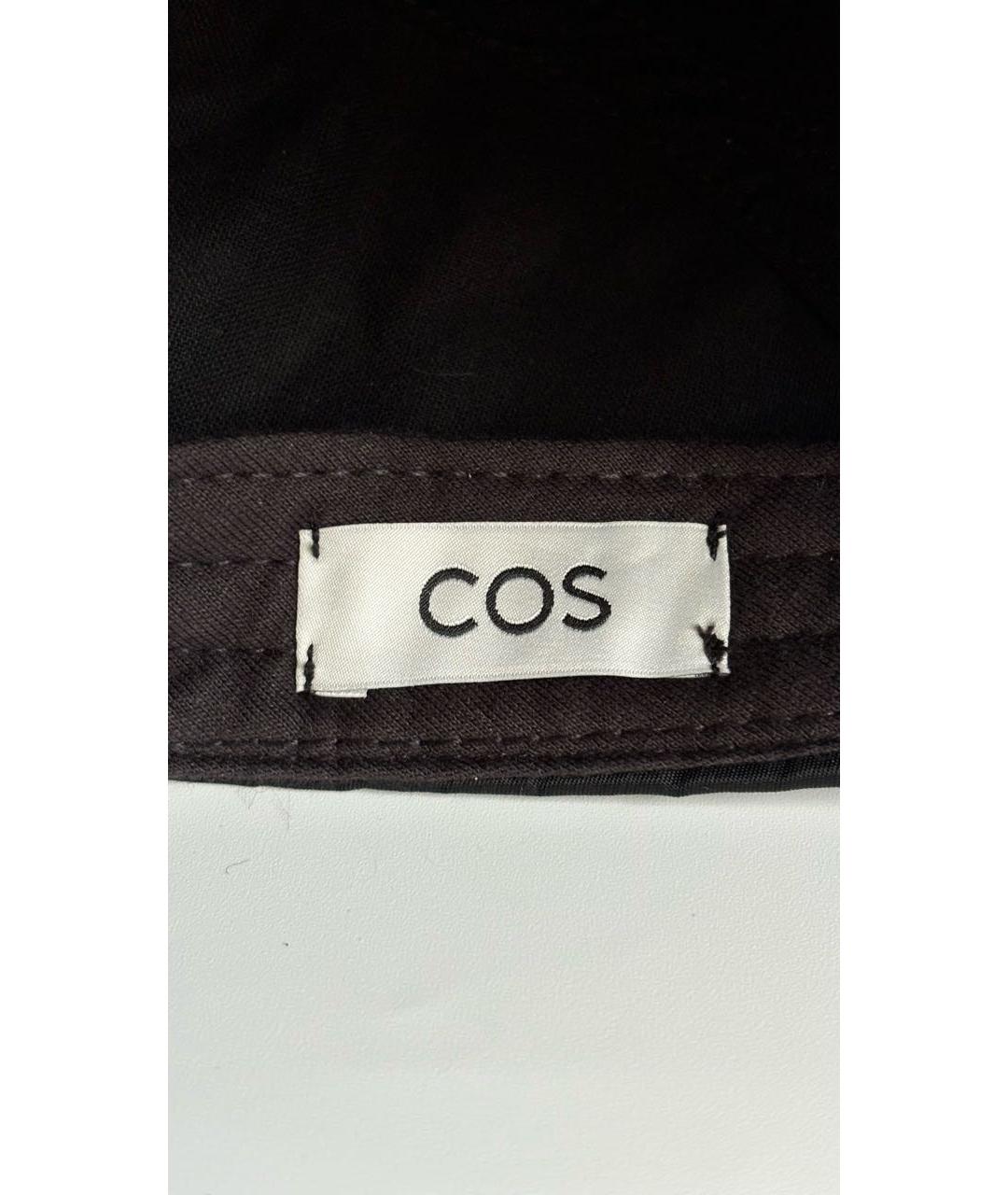 COS Черная синтетическая кепка, фото 6