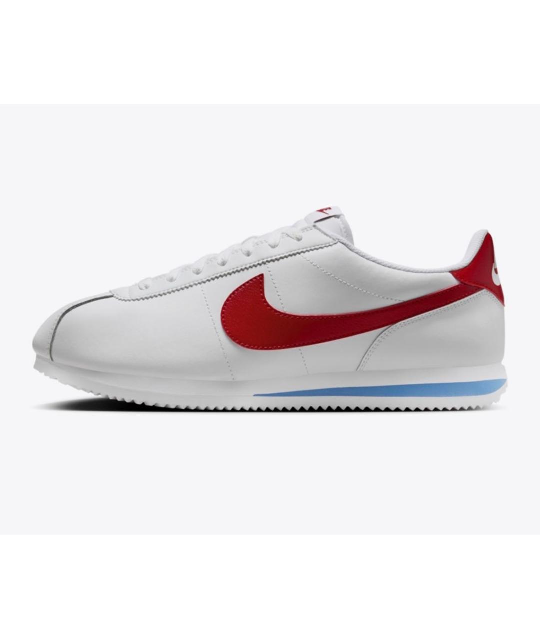 NIKE Белые кожаные кроссовки, фото 9