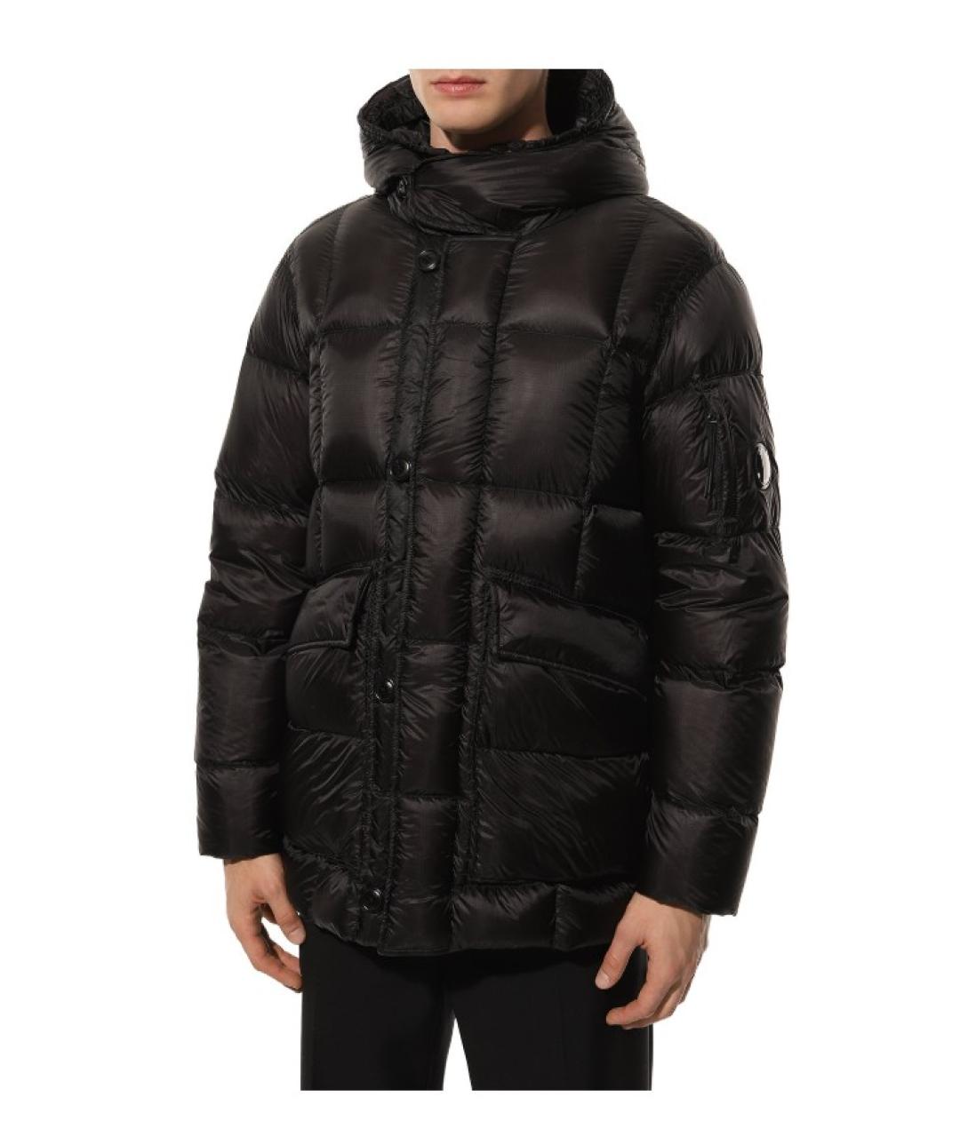 CP COMPANY Черный пуховик, фото 5