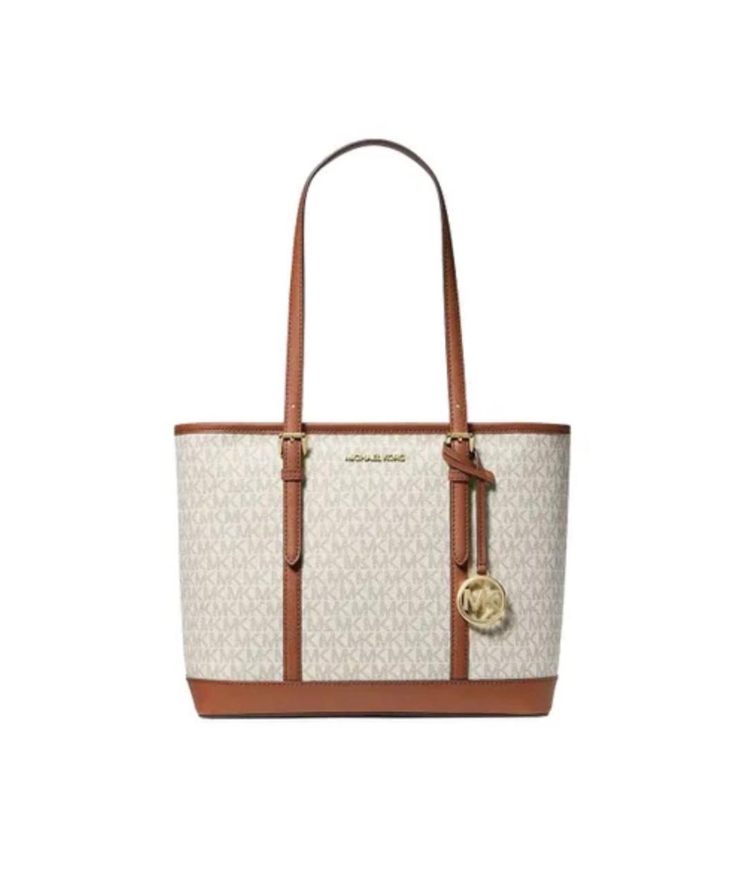 MICHAEL KORS Бежевая сумка тоут, фото 1