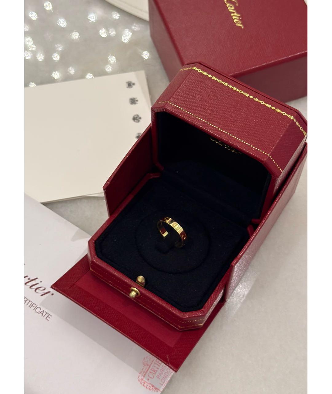 CARTIER Золотое кольцо из желтого золота, фото 6