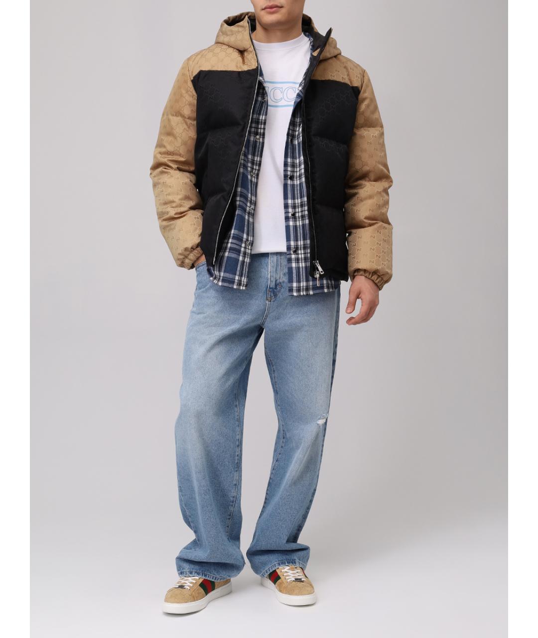 GUCCI Белая хлопковая футболка, фото 2