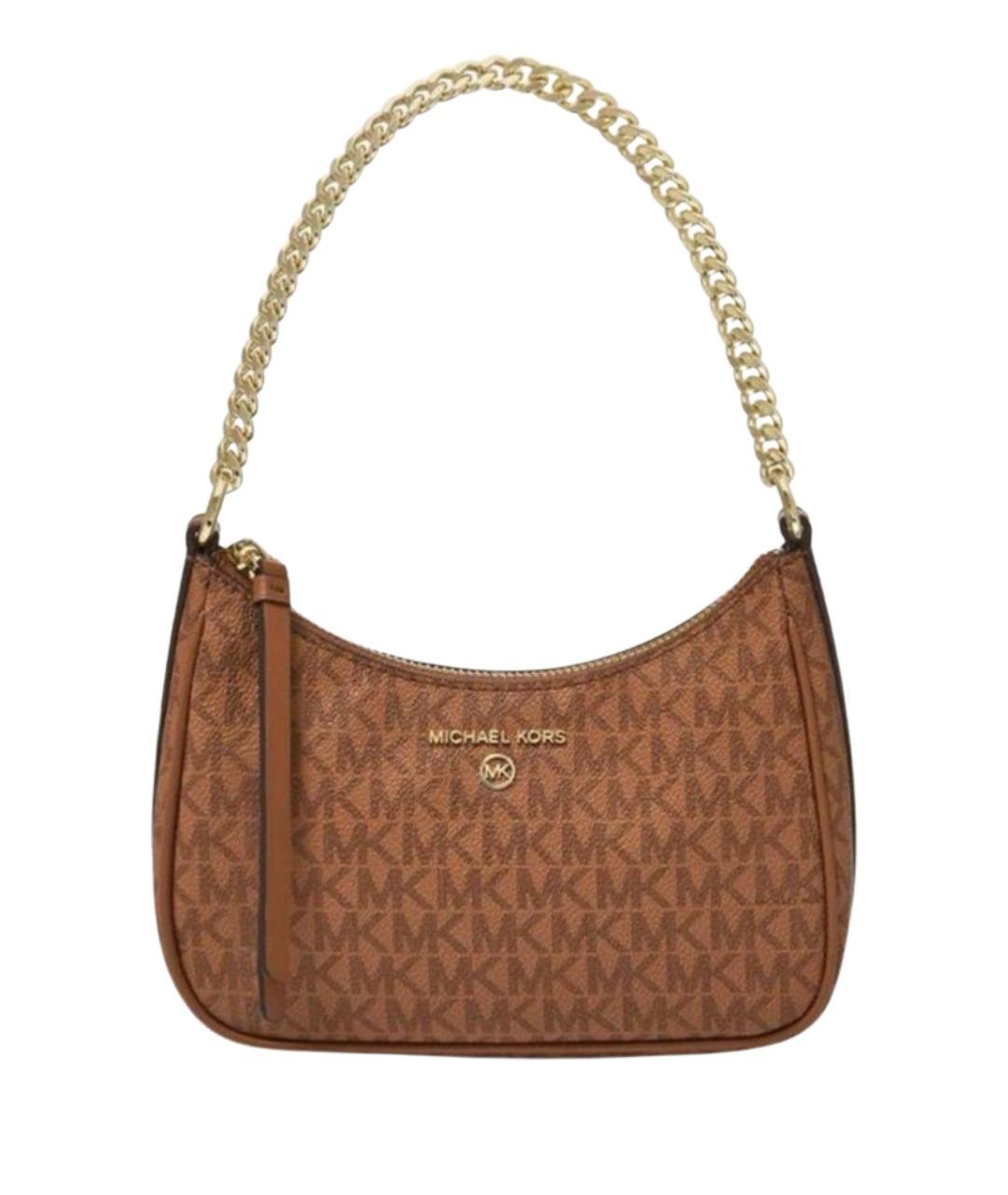 MICHAEL KORS Коричневая сумка с короткими ручками, фото 1