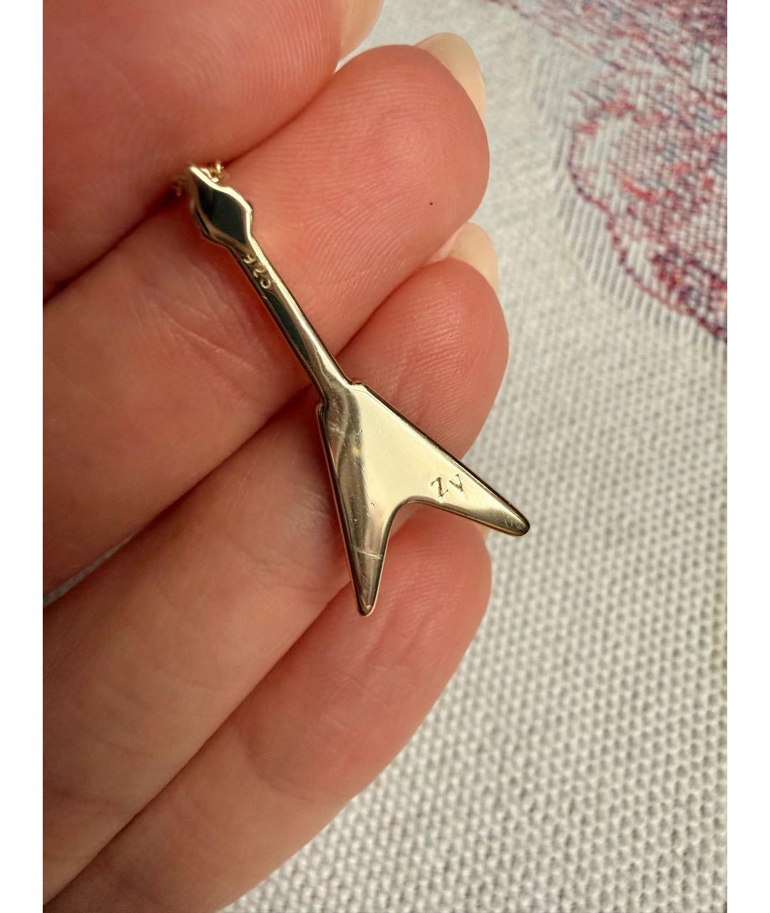 ZADIG & VOLTAIRE Золотое серебряное колье, фото 5