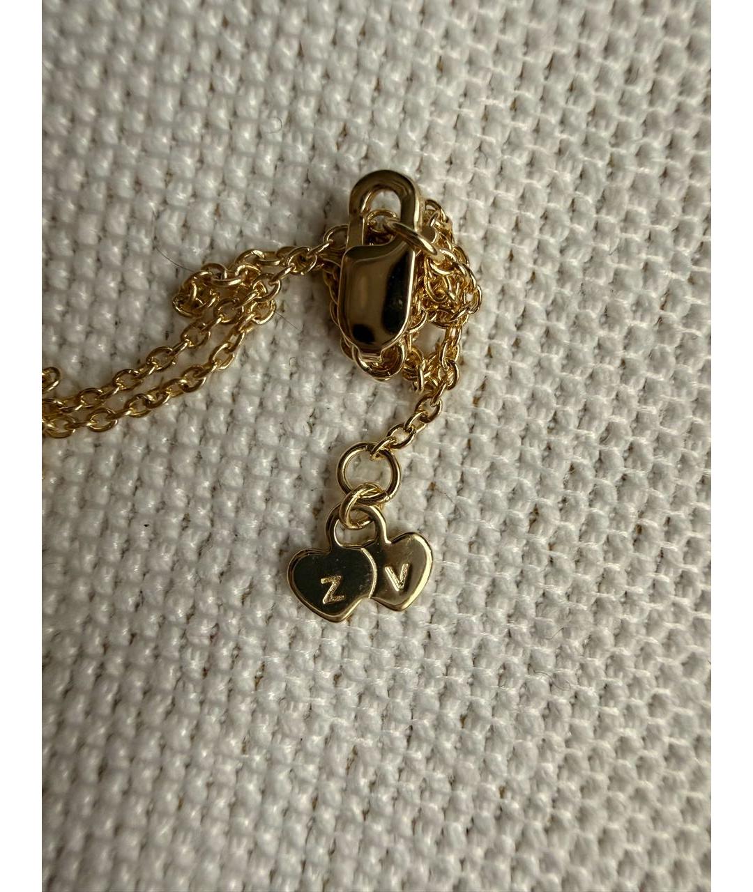 ZADIG & VOLTAIRE Золотое серебряное колье, фото 4