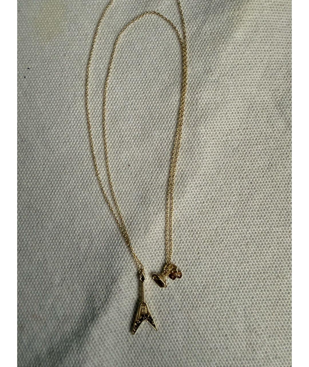 ZADIG & VOLTAIRE Золотое серебряное колье, фото 6