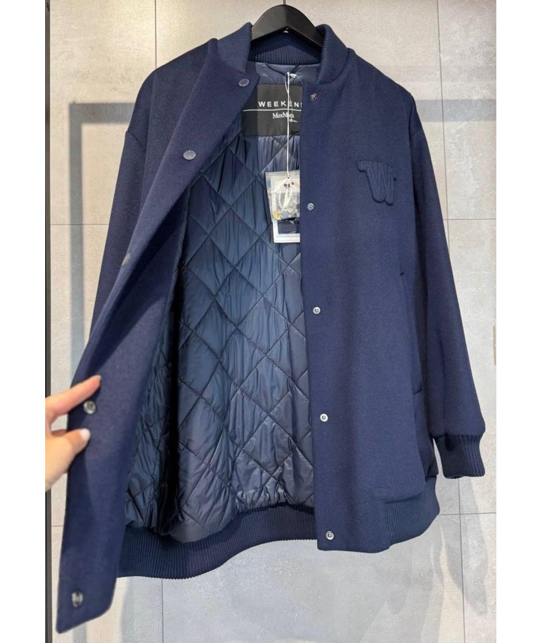WEEKEND MAX MARA Темно-синяя куртка, фото 3