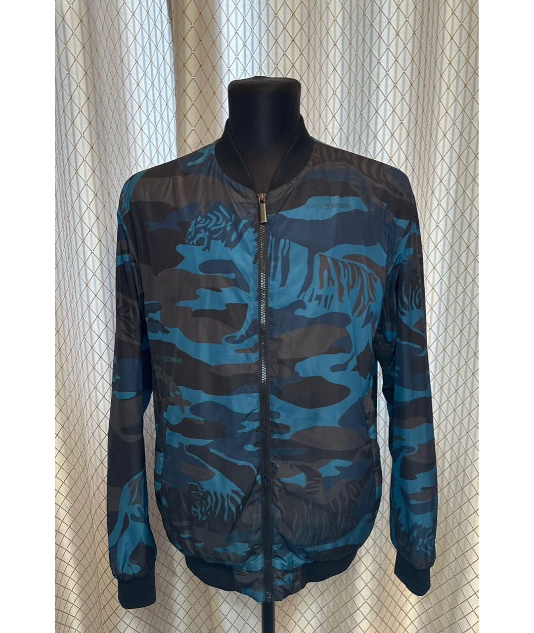 VERSACE JEANS COUTURE Мульти полиэстеровая куртка, фото 2