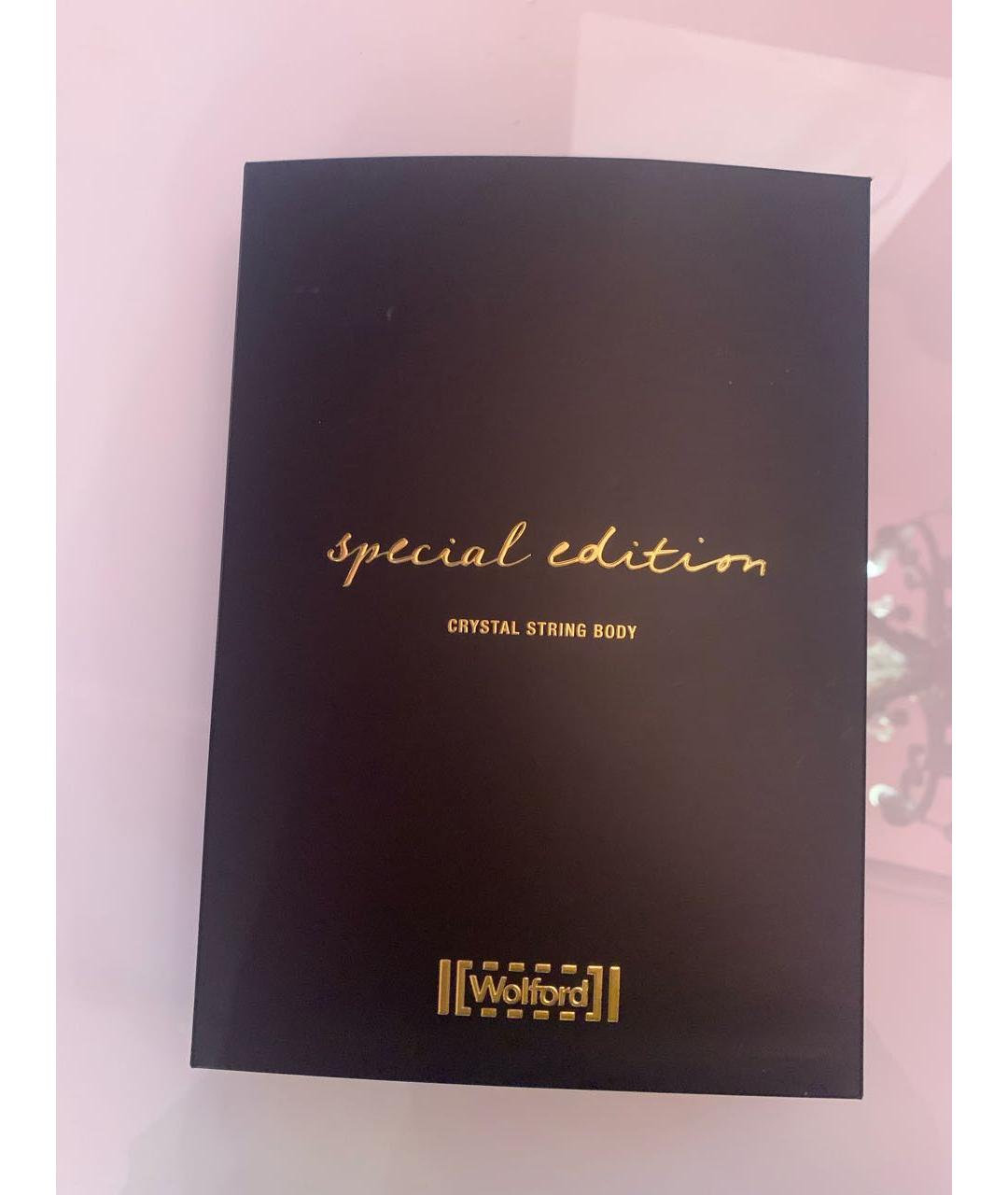 WOLFORD Черное вискозное боди, фото 3