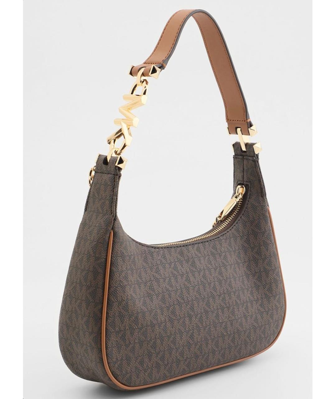 MICHAEL KORS Коричневая сумка с короткими ручками, фото 2