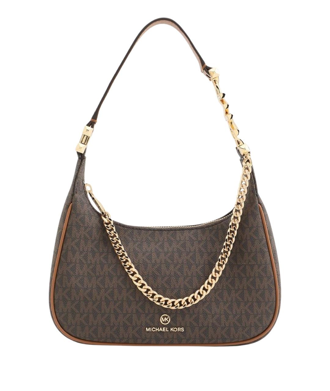 MICHAEL KORS Коричневая сумка с короткими ручками, фото 1