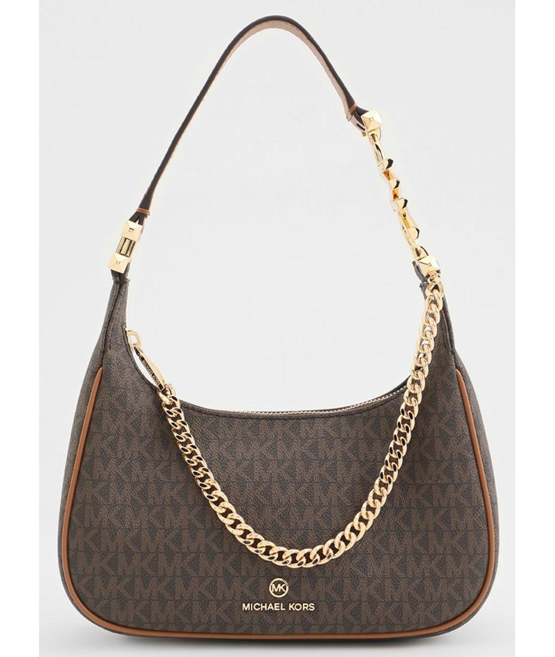 MICHAEL KORS Коричневая сумка с короткими ручками, фото 6