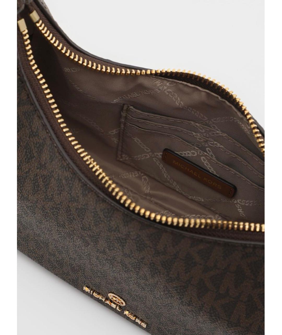 MICHAEL KORS Коричневая сумка с короткими ручками, фото 4
