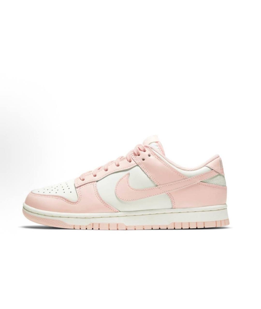 NIKE Розовые кожаные кроссовки, фото 5