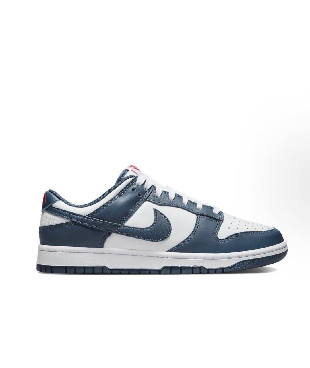 NIKE Синие кожаные низкие кроссовки / кеды, фото 6