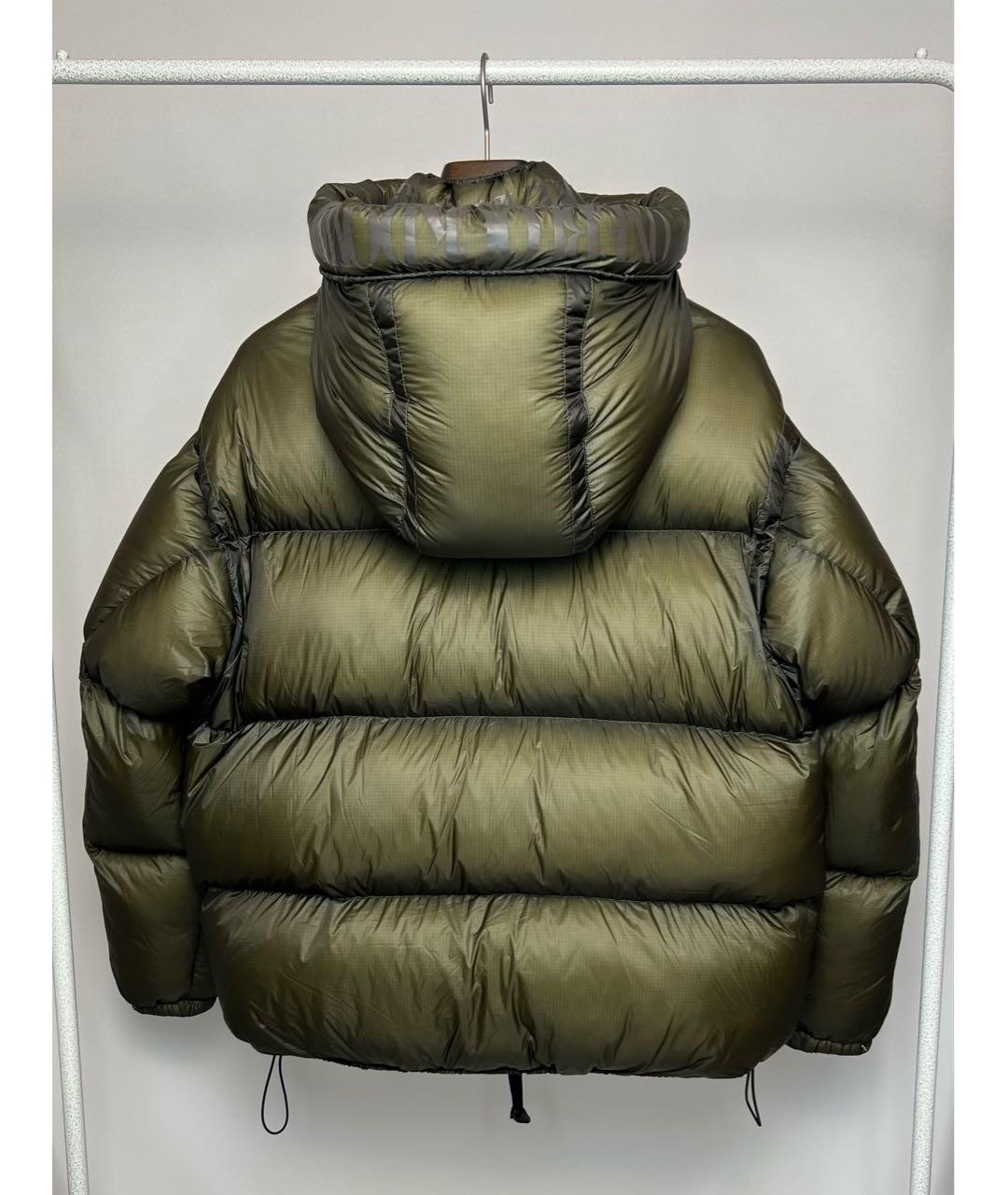 CP COMPANY Зеленый полиамидовый пуховик, фото 5