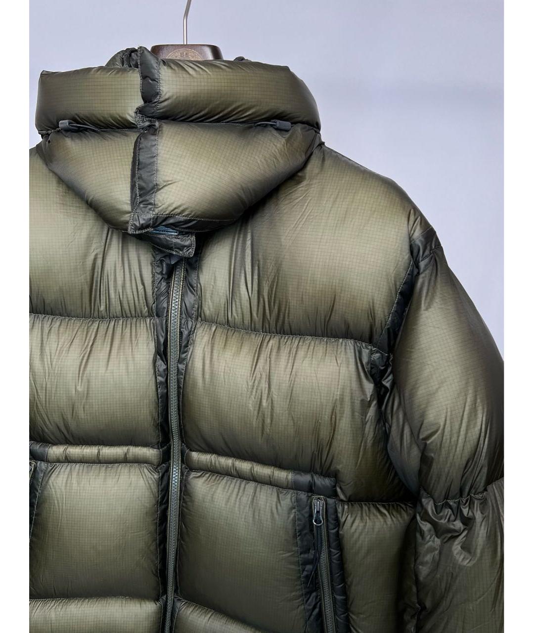 CP COMPANY Зеленый полиамидовый пуховик, фото 2