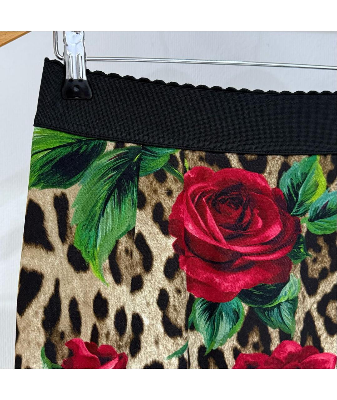 DOLCE&GABBANA Вискозная юбка миди, фото 4