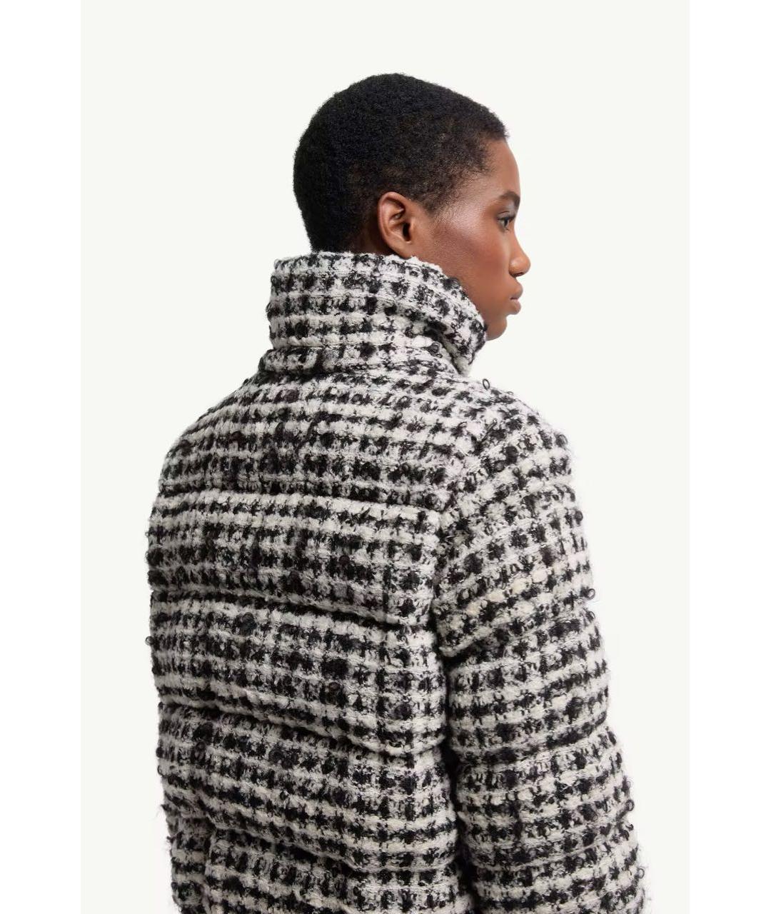 MONCLER Белый пуховик, фото 4