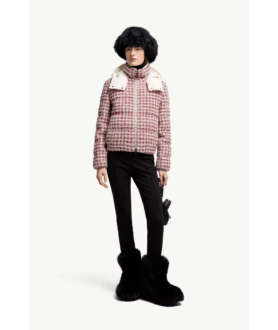MONCLER Белый пуховик, фото 5