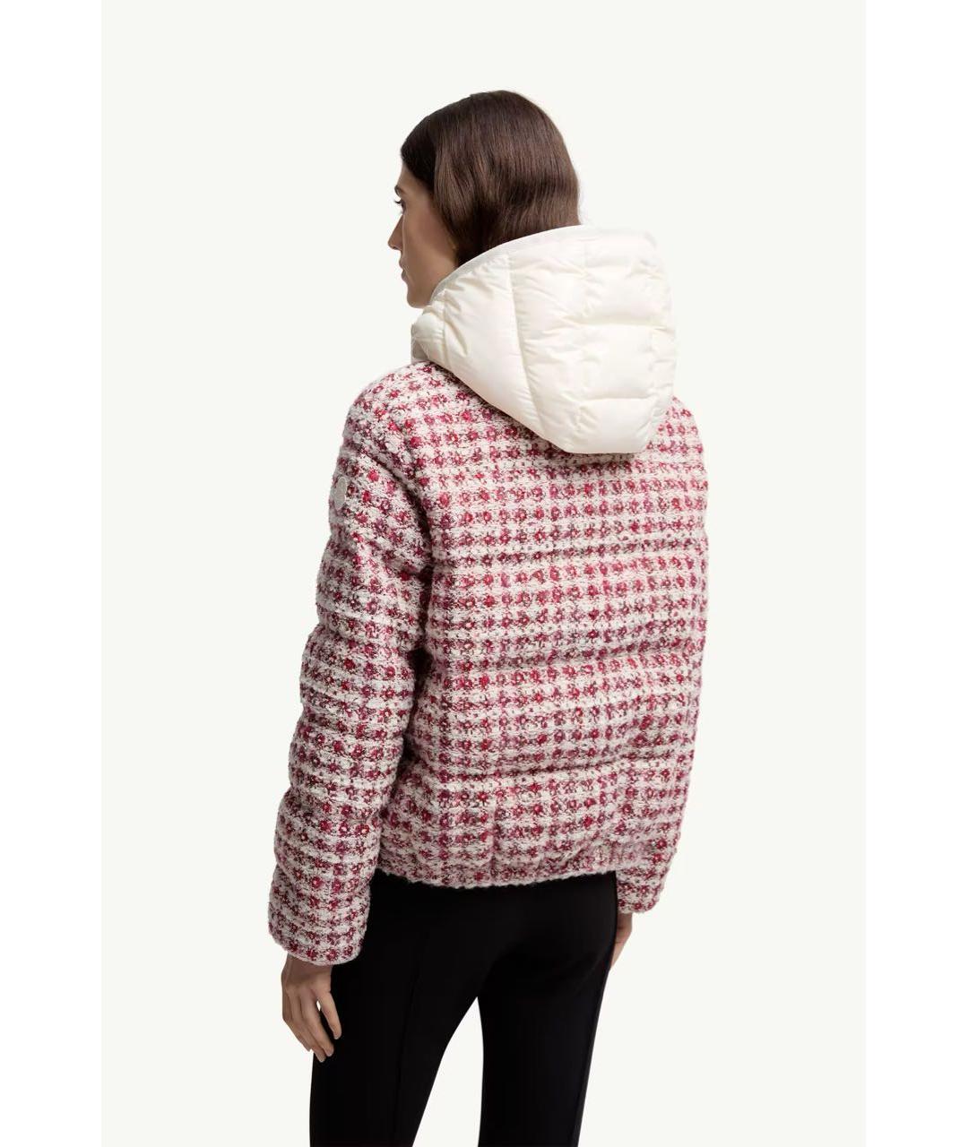 MONCLER Белый пуховик, фото 3