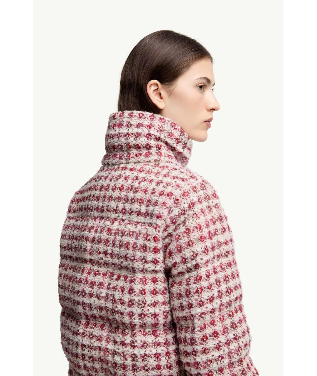 MONCLER Белый пуховик, фото 4