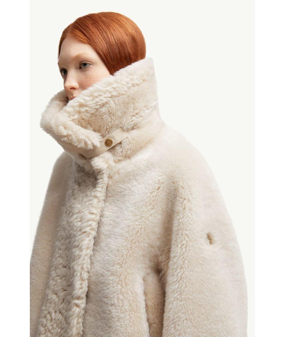MONCLER Бежевый пуховик, фото 4