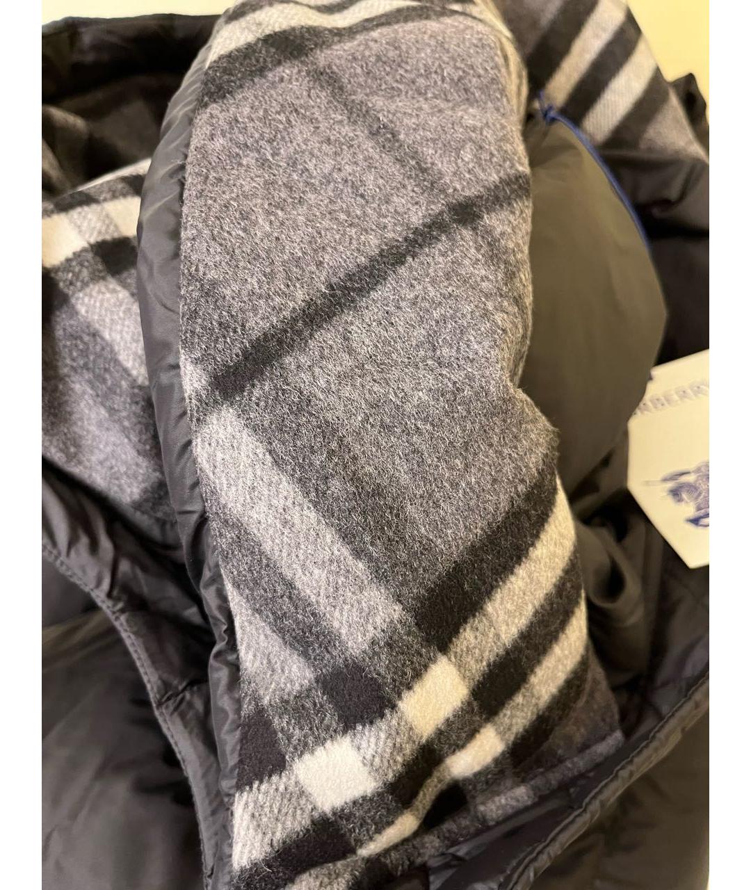 BURBERRY Черный пуховик, фото 5