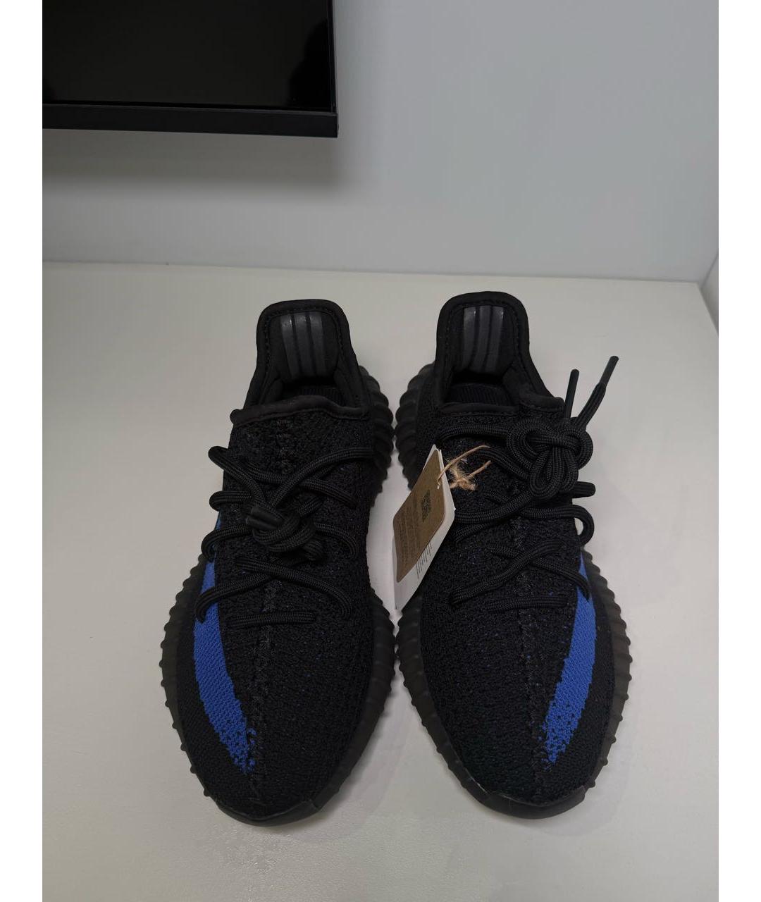 ADIDAS YEEZY Черные текстильные кроссовки, фото 2