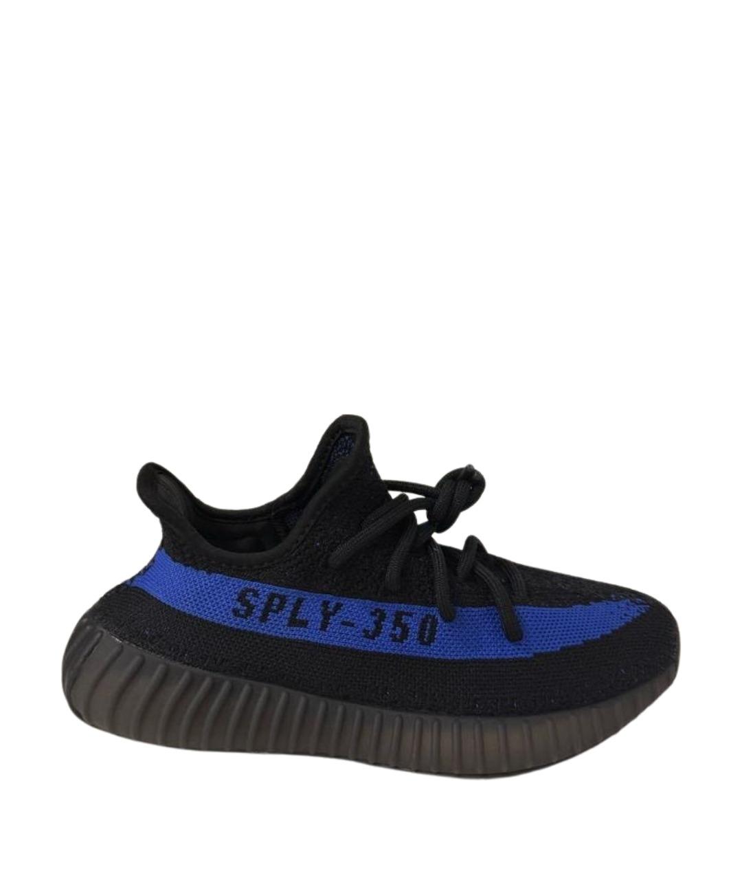ADIDAS YEEZY Черные текстильные кроссовки, фото 1