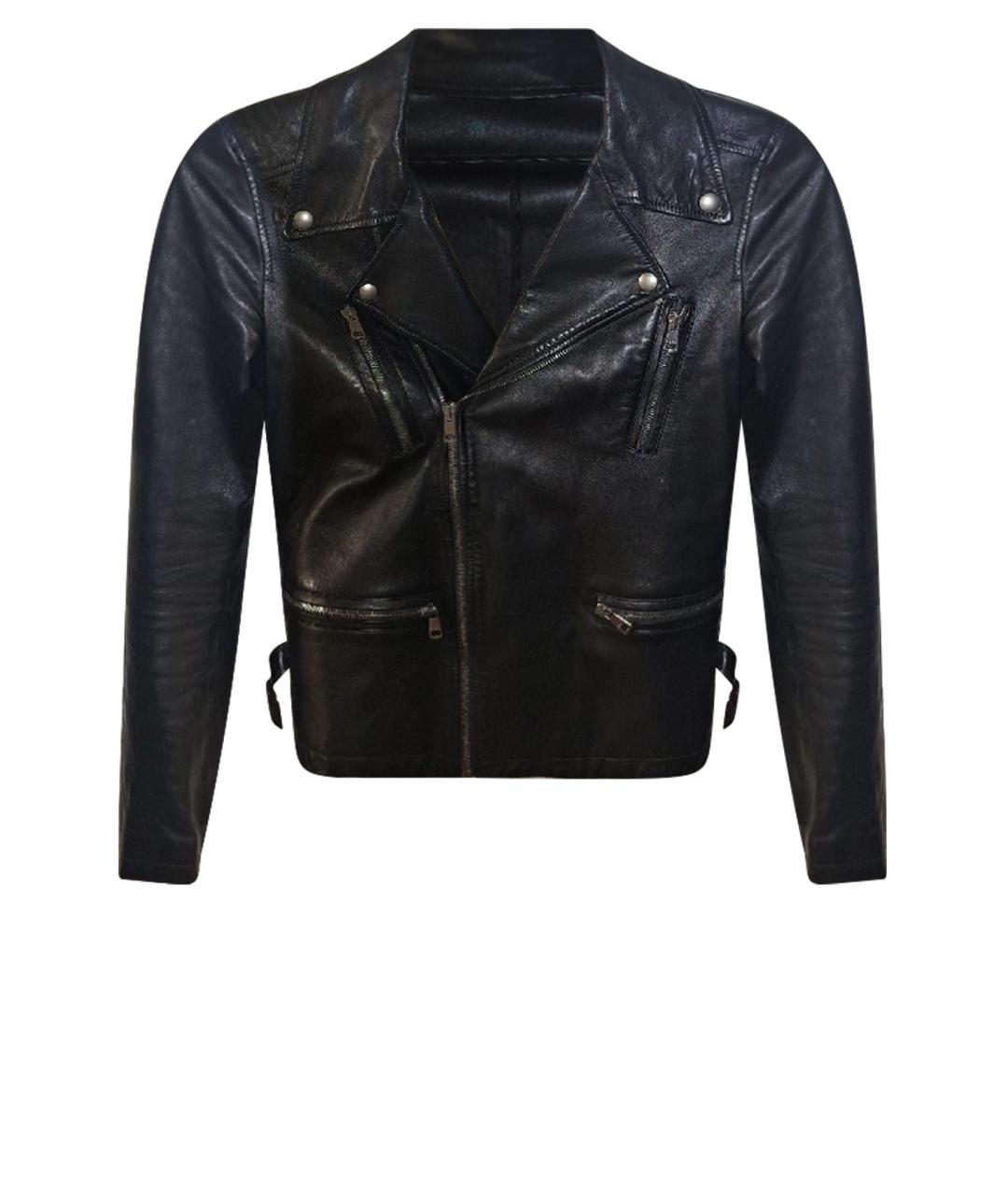 GUCCI Черная кожаная куртка, фото 1